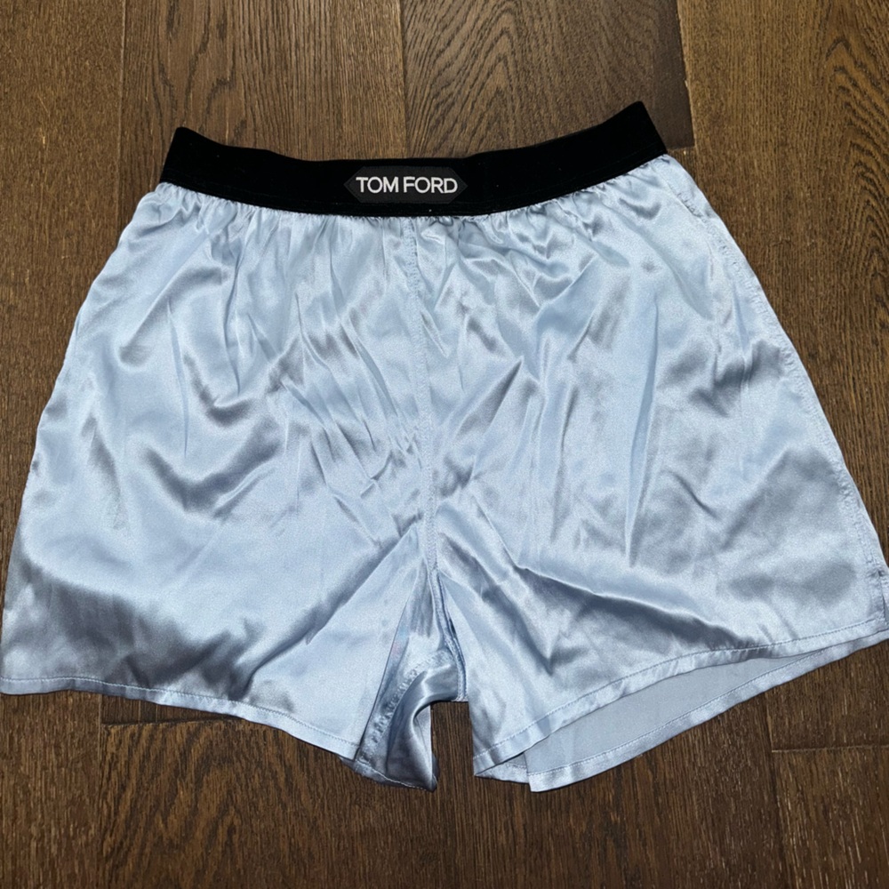 Tom Ford silk satin shorts - Picture 3 of 5